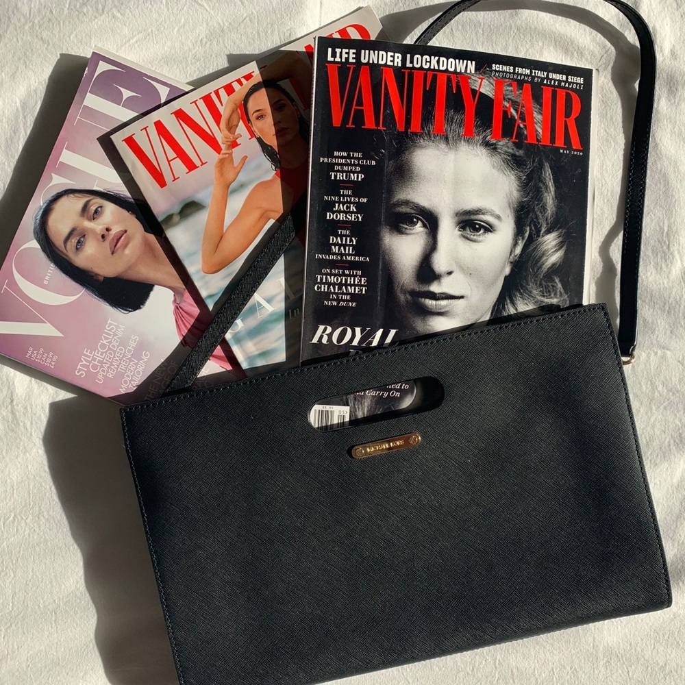 Michael Kors shoulder bag or under arm black